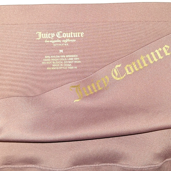 🍑Juicy Couture Intimates shorts/spandex size M - Picture 5 of 8